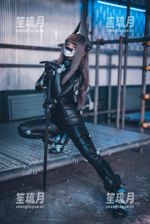 Emmmm，Maruemon(마루에몽)的黑白cos，难道真能让色彩都嫉妒吗？原图也是霸气。