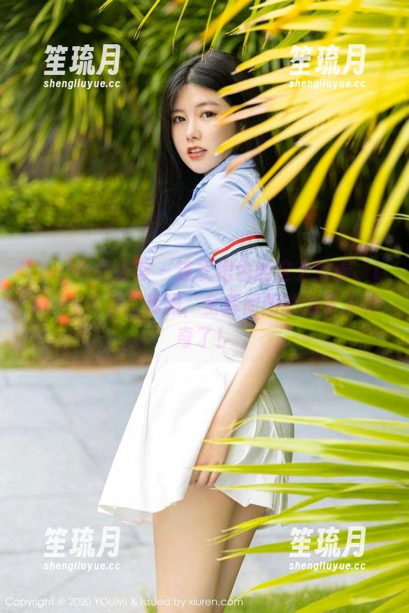 YouMi尤蜜荟 - 连衣裙也能这么好看，Lucky沈欢欣我服，全套原图的力量太神奇了！