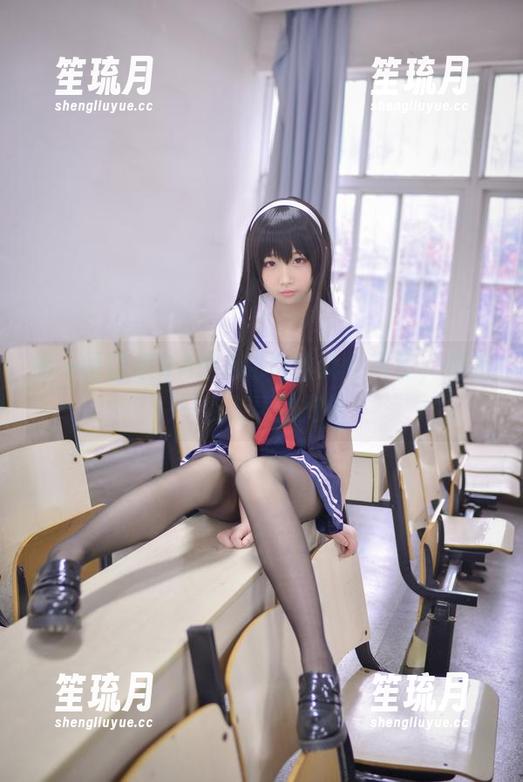 每一幅雪琪SAMA的白丝女仆写真，都是一场无声的对话