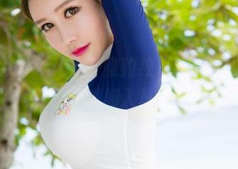 魅妍社 – Abby李雅豹纹私房图片，预警：看了就想加入丛林舞会！