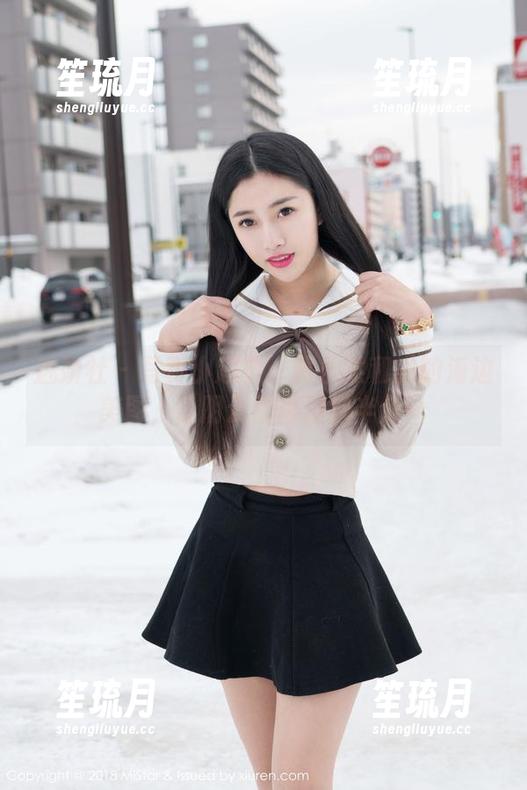 魅妍社-黄乐然 魅妍社 - 写真小趣事:黄乐然和她的海边美图,让阴云都得忌惮半分!